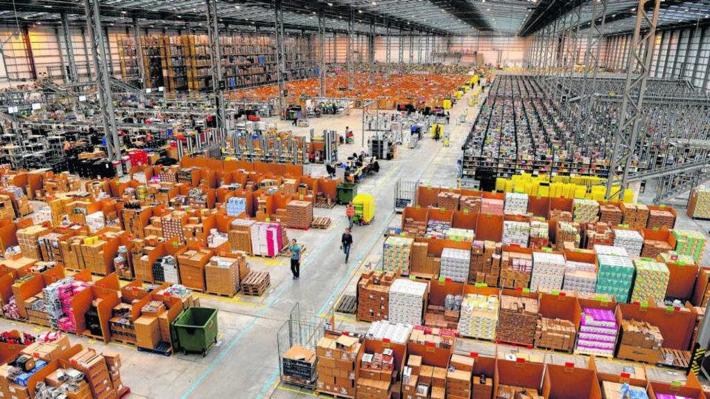 Amazon distribution centre: There is a groundswell of public anger about hugely profitable household names, such as Microsoft, Google, Facebook, Amazon, etc, managing to avoid tax while enjoying near-monopoly status in society.