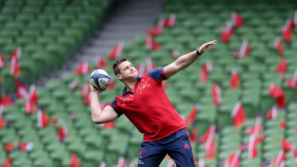 CJ Stander: named in the Lions squad in midweek, the South African is recalled to Munster’s  starting line-up for the visit of Saracens. Photograph: Dan Sheridan/Inpho