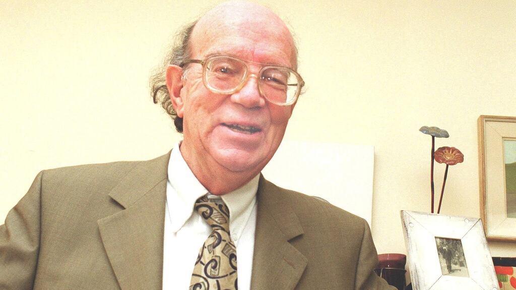 Anthony Cronin. Photograph: Cyril Byrne