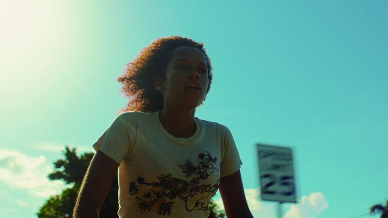 Taylor Russell in Waves.