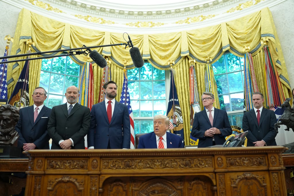 The White House has opted for over-reaching economic policy demarches that are likely to weaken its dominance. Photograph: Eric Lee/The New York Times