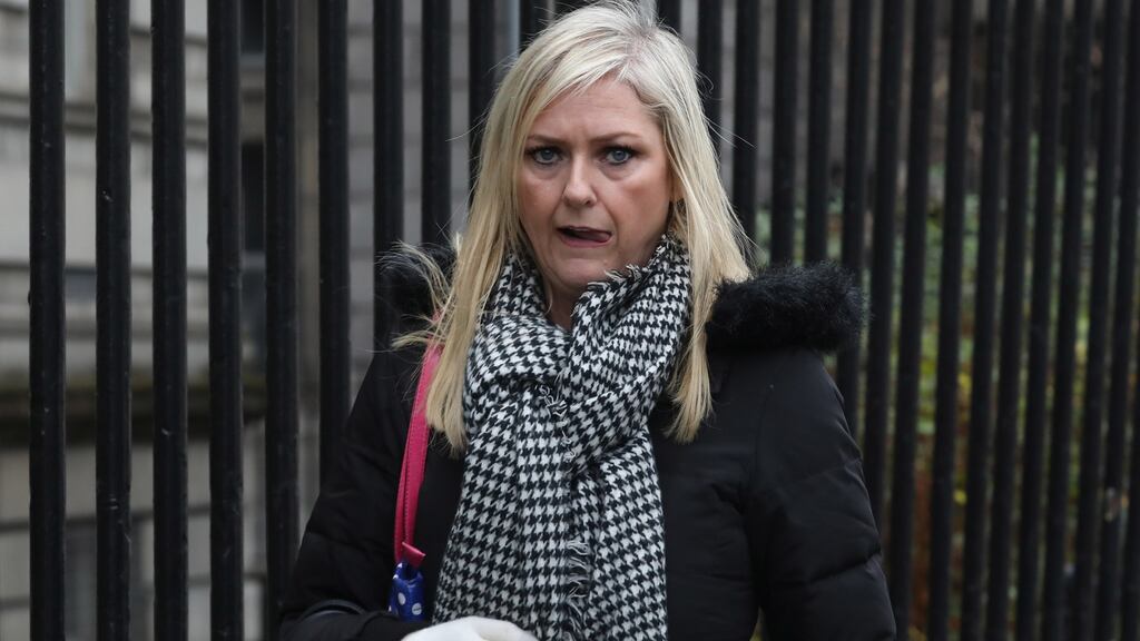 Karen Jepson, of Kelly’s Bay Tower, Skerries, Dublin, told the court her husband “hadn’t paid a penny off the mortgage since 2015”. Photograph: Collins Courts