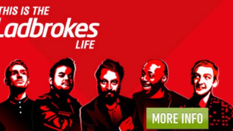 Ladbrokes ‘Betting Men’ advertisements drew some critcism while they were being run. Photo: Screenshot