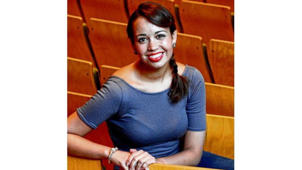 Nadine Sierra was in a class of her own in the Veronica Dunne International Singing Competition. photograph: alan betson