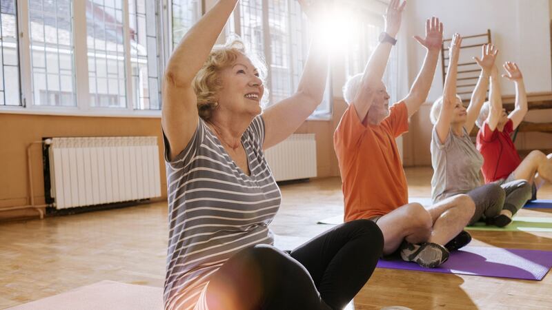 Experts advise that women in their 70s get an hour of exercise every day