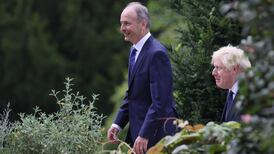 Emollient Micheál Martin hears baby talk from Boris Johnson