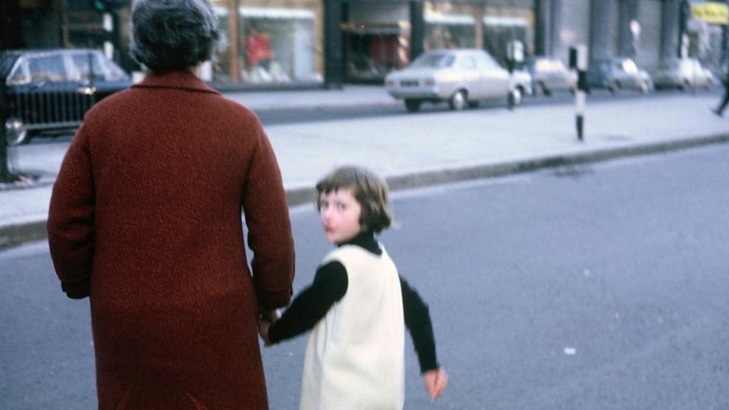 Martina Evans as a child with her mother in Cork in 1968: “My mother drove me mad, often reduced me to tears. And I could see the photographer could not be stopping to photograph every Irish mother who crossed his path but I really wanted her to have her photo in The Irish Times. Maybe because deep down even then I knew that my writing voice was indebted to hers”