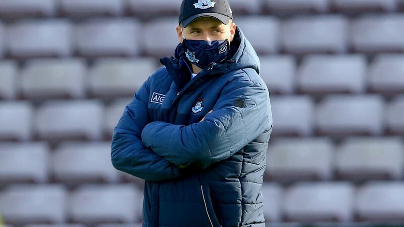 It’ll be interesting to see what philosophy Dublin manager Dessie Farrellgoes with. Photo: Bryan Keane/Inpho