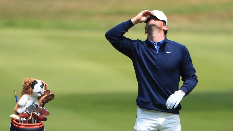 Rory McIlroy is out of contention heading into the final round at Harding Park. Photograph: Tom Pennington/Getty