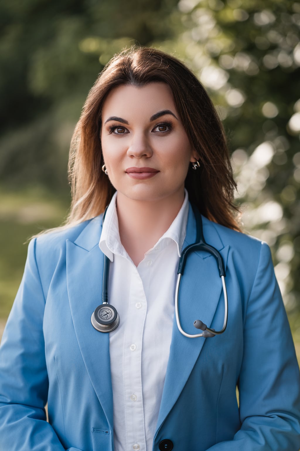 Dr Kateryna Kachurets arrived in Ireland from Ukraine in 2016 and now works as a GP, having completed her training at St Vincent's Hospital in Dublin. Photograph: PA Wire