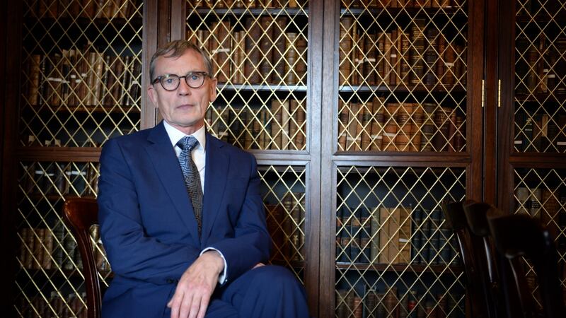 Dr Gabriel Scally, President of the Epidemiology and Public Health section of the Royal Society of Medicine. He said the handling of the pandemic in the North ‘beggars belief’. File photograph: Dara Mac Dónaill