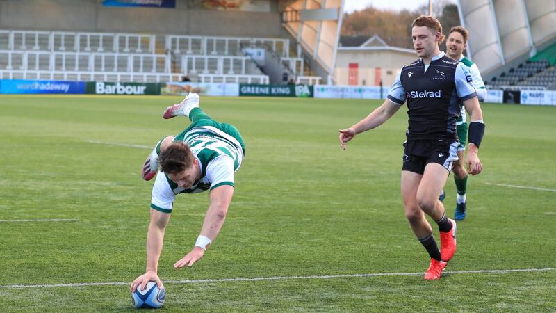 Angus Kernohan is one of the Irish contingent at Ealing Trailfinders. Photograph: George Wood/Getty Images