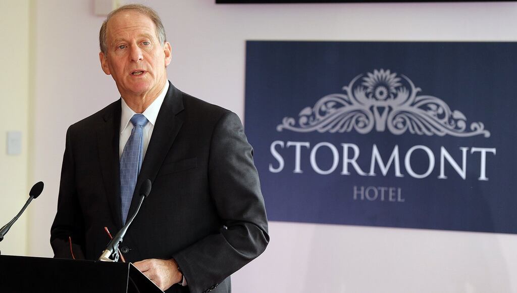 Talks chaired by Dr Richard Haass (above) and Harvard professor Meghan O’Sullivan are to continue over the weekend. Photograph: Paul Faith/PA Wire