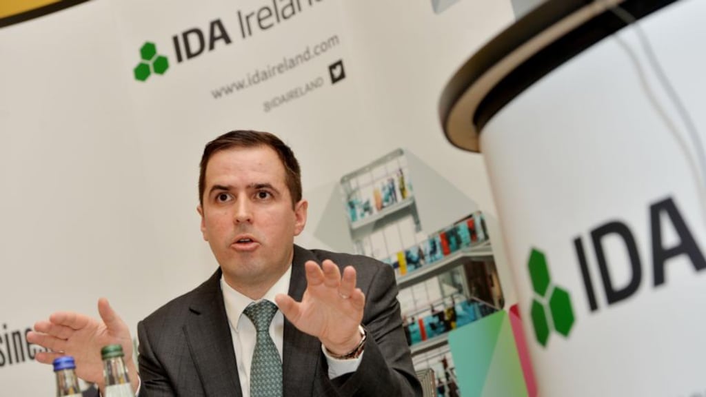 IDA chief executive Martin Shanahan is “cautiously optimistic” going into 2015. Photograph: Alan Betson/The Irish Times.