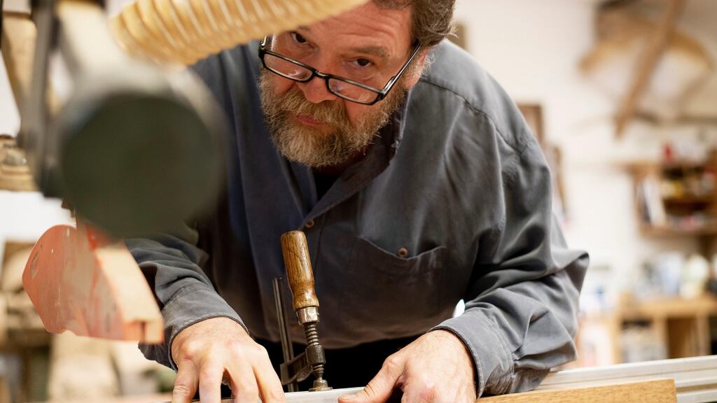 Ben Gabriel at work in Co Galway. Photograph: Andrew Downes, xposure