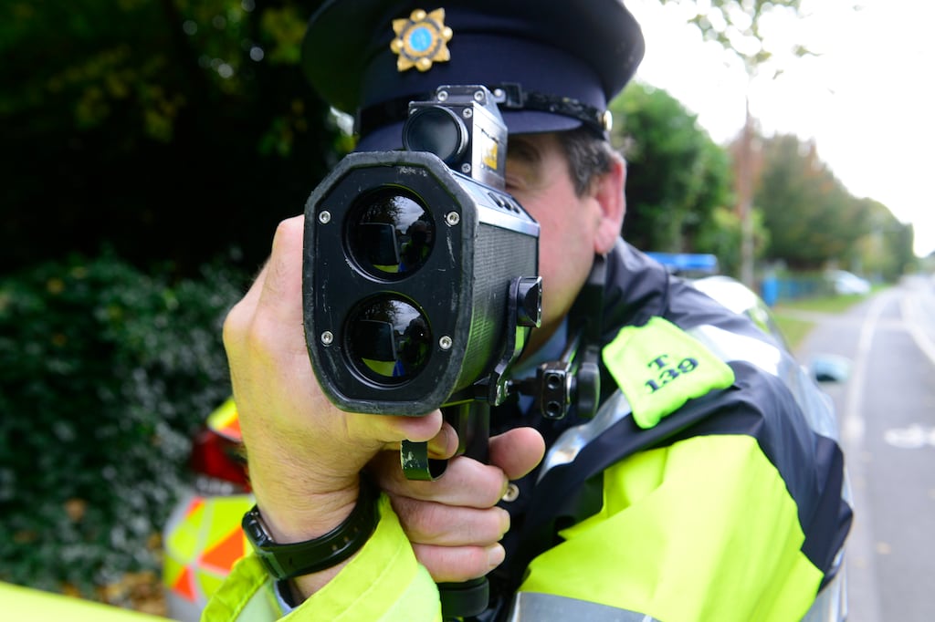 The latest Garda data shows some 141,600 motorists were caught speeding in the months up to the start of November. Photograph: Cyril Byrne/The Irish Times