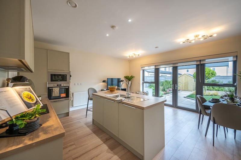 Extensive kitchen/diner located to the rear.