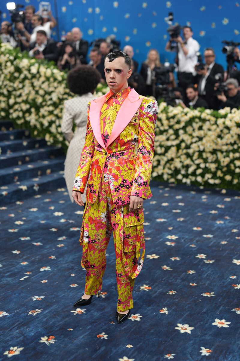 Met Gala: Cole Escola. Photograph: Amir Hamja/The New York Times