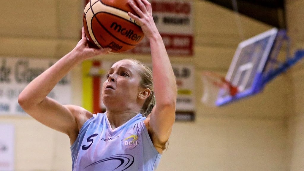 Sarah Woods, DCU Mercy. Photograph: INPHO/Tommy Dickson