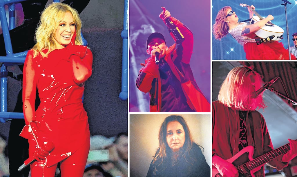 Kylie Mingoue, Kneecap, CMAT, Fangclub and Mary Coughlan