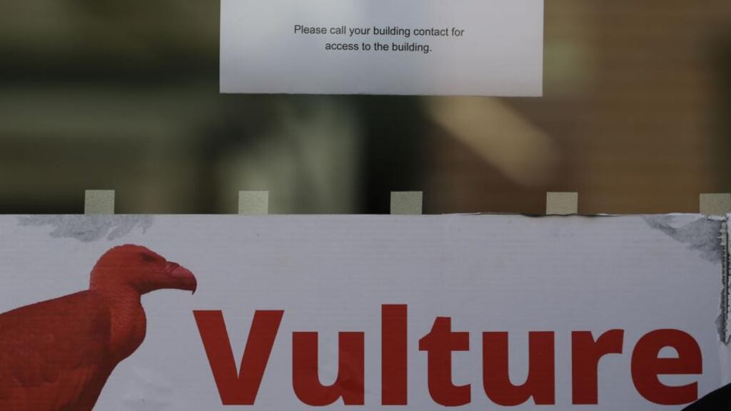 A housing conference has heard that people in Ireland calling property investors ‘vulture funds’ was unhelpful and that name calling ‘in the media’ should stop.  Photograph: Nick Bradshaw