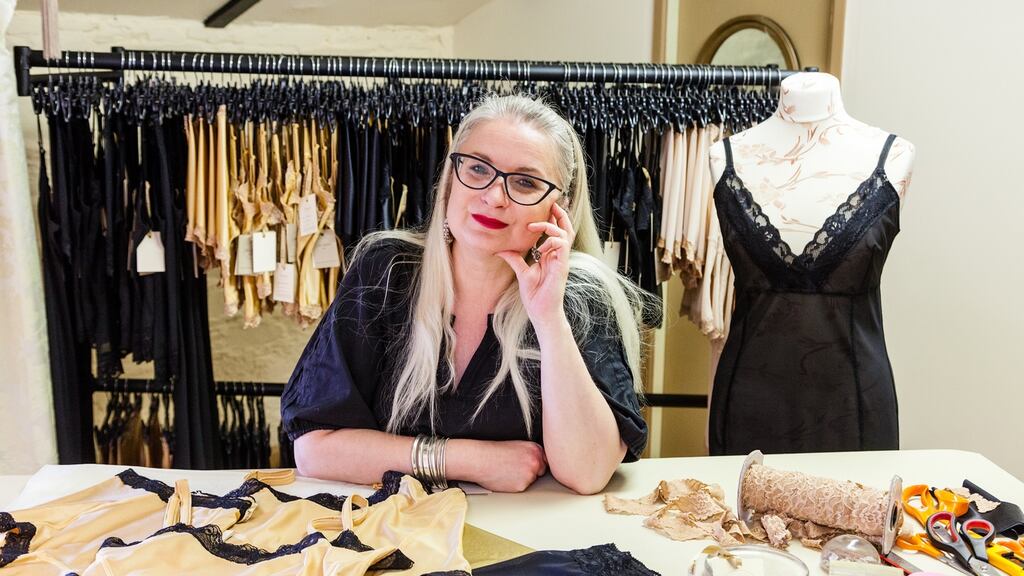 Hot Knickers Lingerie founder Ali Wheeler: “My designs are based on supporting what you have and following natural body lines with seams where women have seams.”