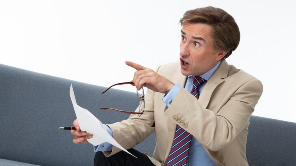 ‘It’s a bit Das Boot in here, isn’t it?’ Alan Partridge in full flow. Photograph: BBC