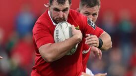 Munster’s James Cronin banned for four weeks