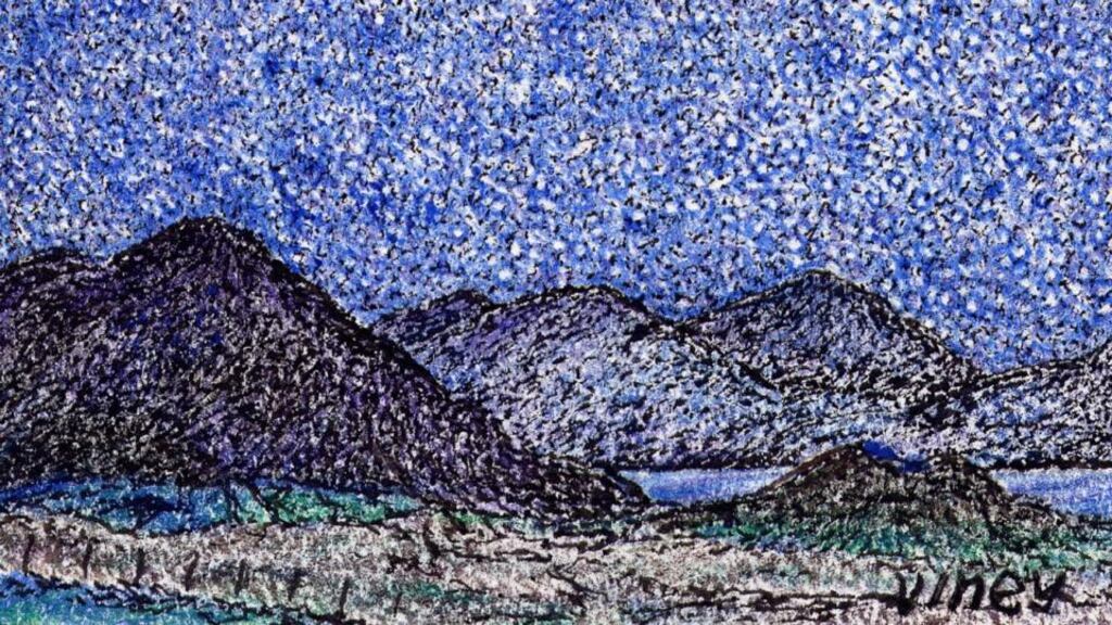 Starry starry night: Dark Sky Ireland finds  more value in an unpolluted night than in filling B&Bs with star-struck winter hobbyists. Illustration: Michael Viney