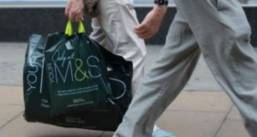 M&S said “unseasonal conditions” in September adversely impacted its first-half sales by about 1.3 per cent