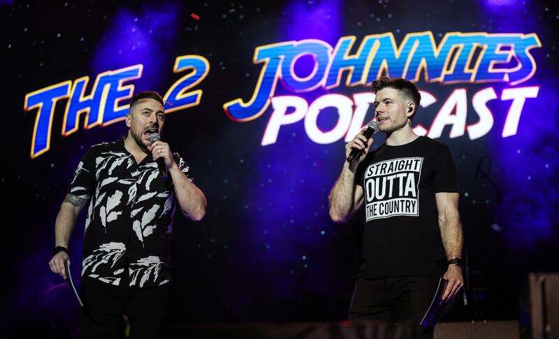 In an unexpected coda, Johnny B posted to fans on Instagram later in the night hat Johnny Smacks was in hospital with a fractured hand. Photograph: Evan Treacy