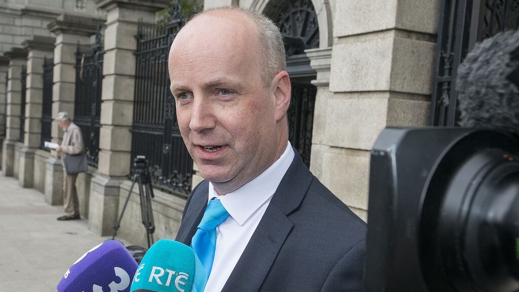 In an interview with ‘Hot Press’ Jim Daly, the Minister of State for Mental Health, claimed a future coalition is possible between Fine Gael and Sinn Féin. File photograph: Dave Meehan