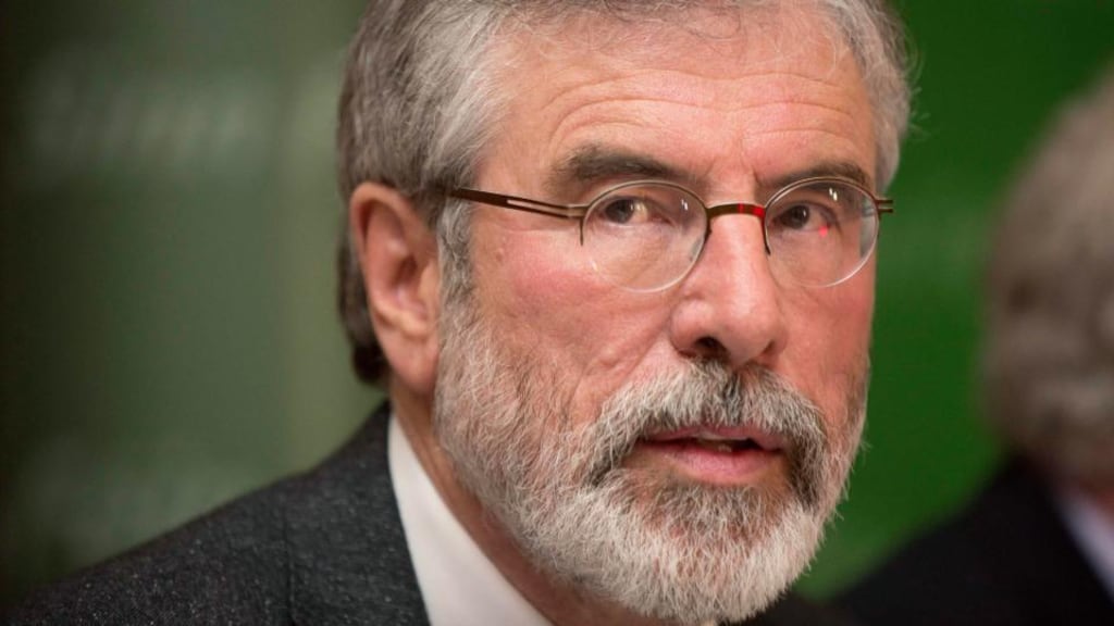Sinn Féin activists expressed confidence that the arrest of Mr Adams “had put a rocket under the Sinn Féin European and local election campaign” on both sides of the Border. Photograph: Reuters