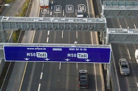 Drivers to face higher tolls on M50 and Dublin Port Tunnel from January