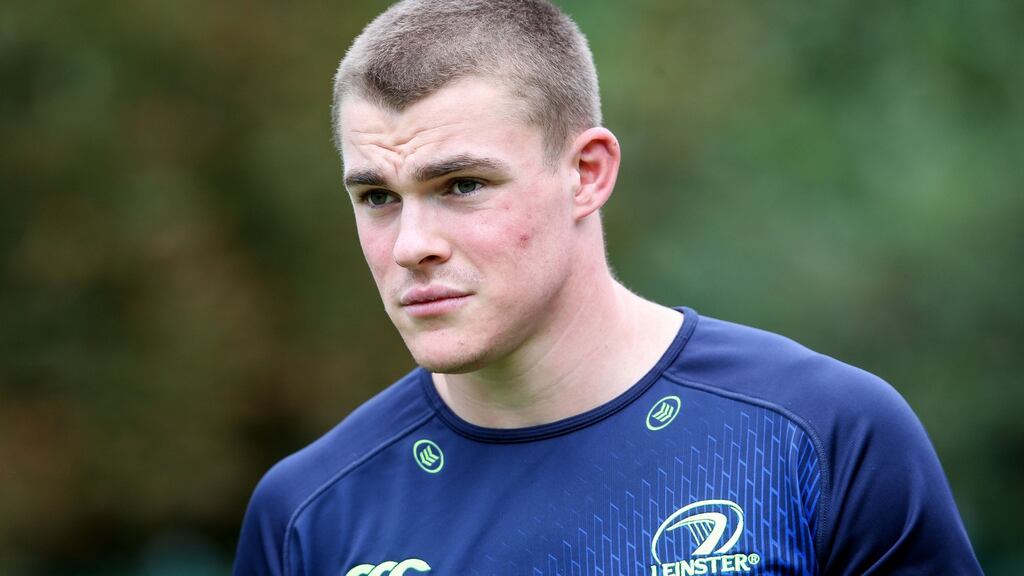 Leinster centre Garry Ringrose was included in Joe Schmidt’s Ireland squad on Wednesday afternoon. Photograph: Inpho