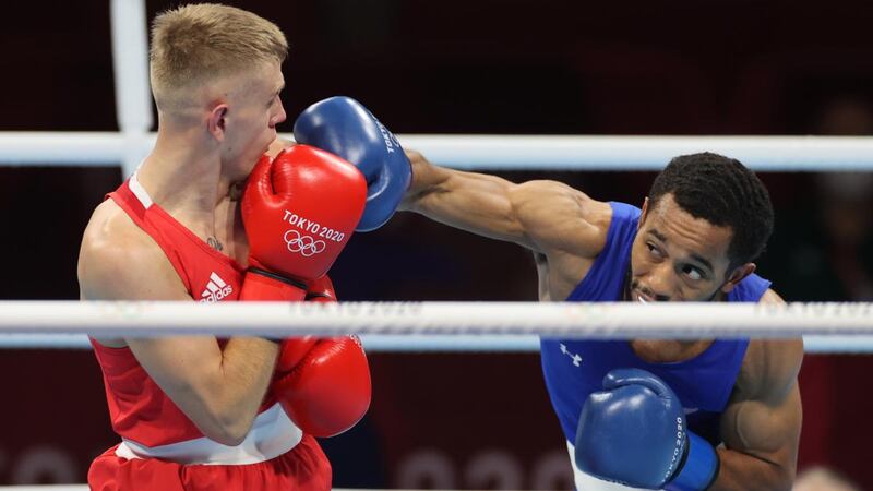 Kurt Walker was narrowly beaten by America’s Duke Fagan in Tokyo. Photograph: James Crombie/Inpho