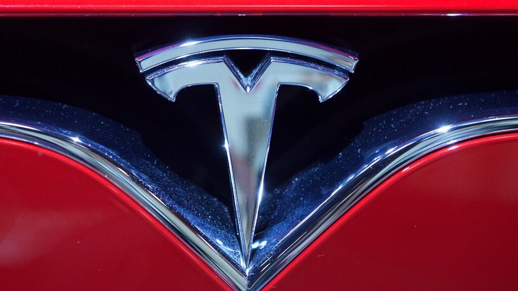 Saudi Arabia’s Public Investment Fund still holds shares in Tesla but hedging leaves it with little exposure if the stock price falls and caps potential gains if the stock rises. Photograph: Ian Langsdon/EPA