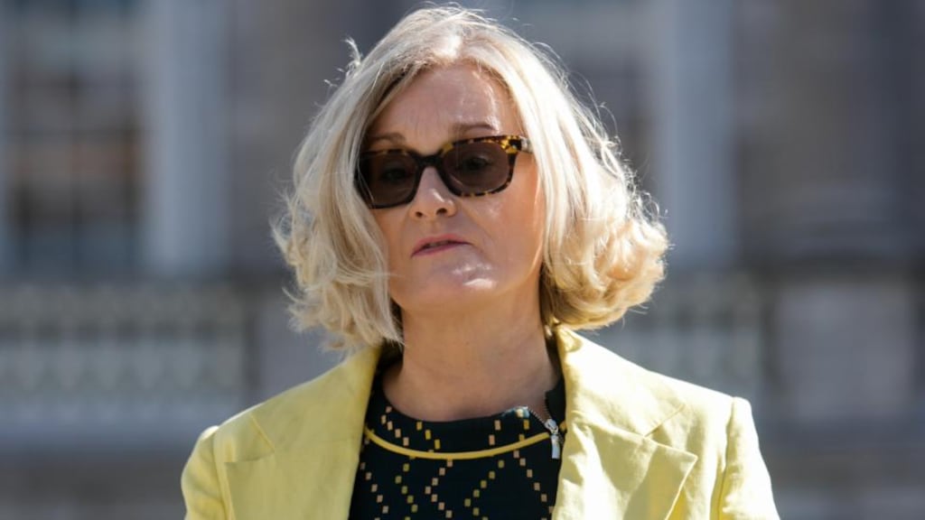 Independent Senator Sharon Keogan, who has been advocating No votes, set up a GoFundMe account on Wednesday aiming to raise €40,000. Photograph: Gareth Chaney/Collins