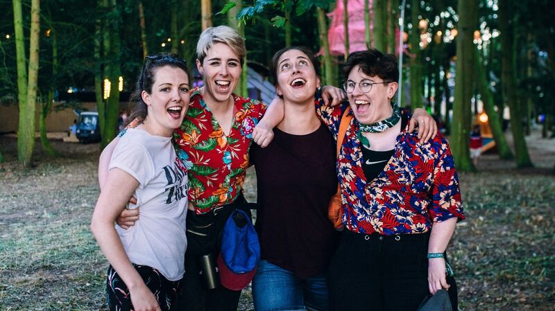 Pillow Queens, in pre-Covid times.