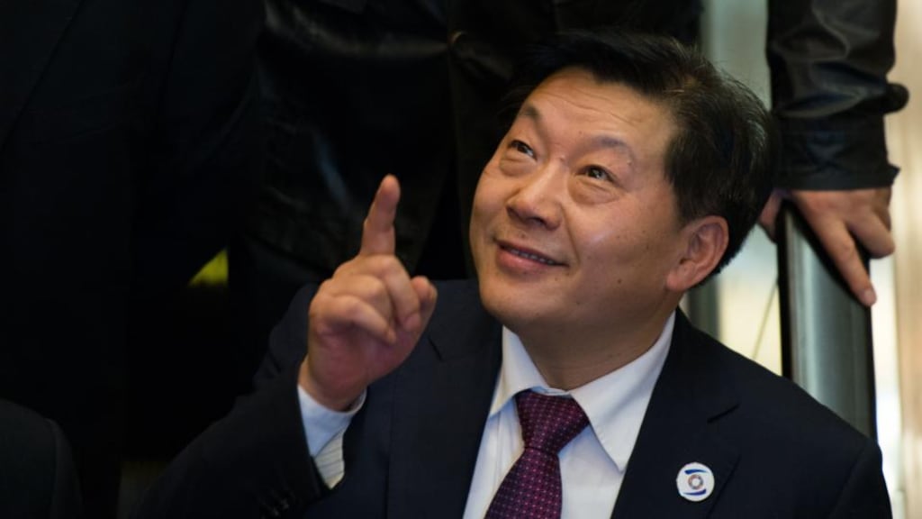 Lu Wei: China’s minister of cyberspace affairs administration: Photograph: Johannes Eisele/AFP/Getty Images