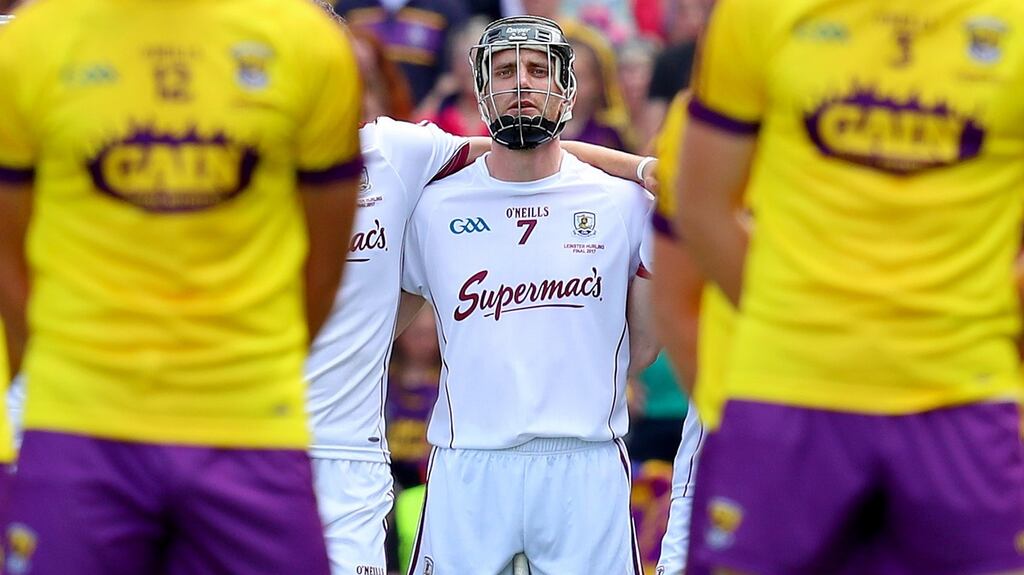 Aidan Harte: the Gort player is the only member of Galway’s starting All-Ireland winning team to be taking part in the county final. Photograph: Oisín Keniry/Inpho