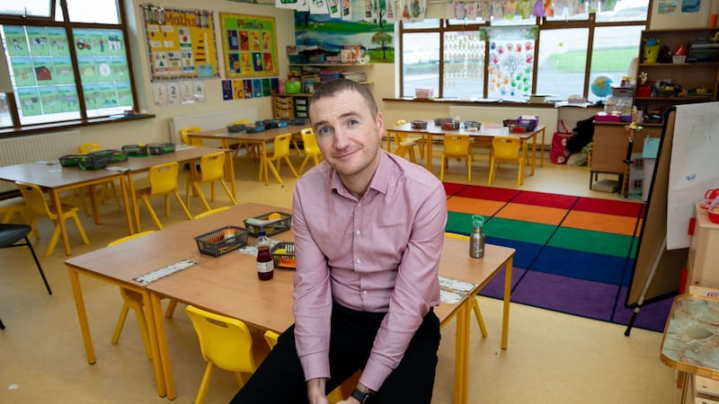 Tiernan O’Neill, principal Corpus Christi, Moyross, Limerick, who is on a secondment to the Limerick Regeneration Project. Photograph: Alan Place