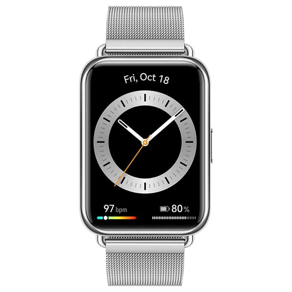 Huawei Watch Fit 2 (Elegant Edition):  There are more than 97 workout modes and bluetooth calling is included.