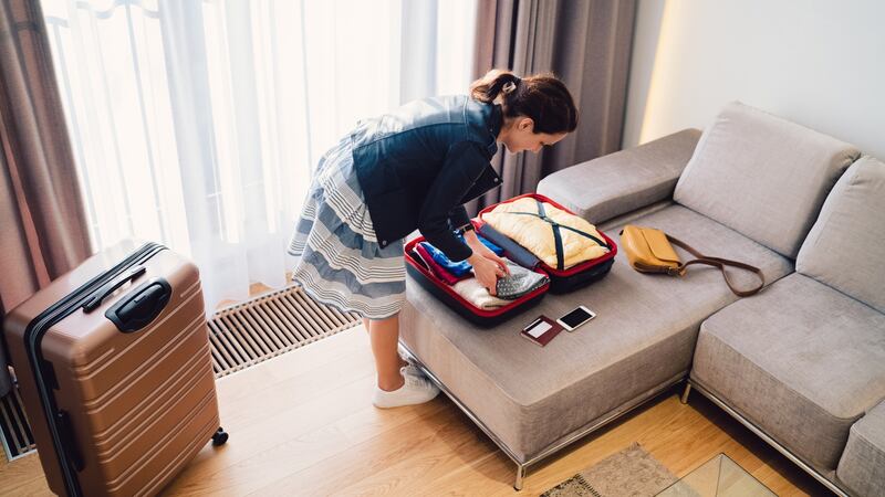 Save time and money by ditching the check-in luggage and bring only a carry-on bag.