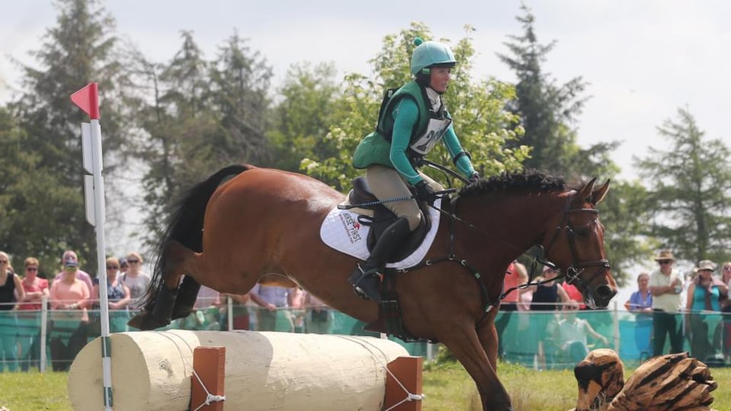 Sarah Ennis on Woodcourt Garrison, has been named on the Ireland team to compete for the nations’ cup in Cork. Photograph: Lorraine O’Sullivan/Inpho