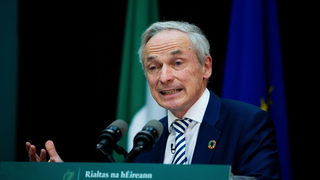 Minister for Communications Richard Bruton: ‘The State’s risk is absolutely capped. I think this is a good deal from the point of view of the taxpayer.’ File photograph: Tom Honan