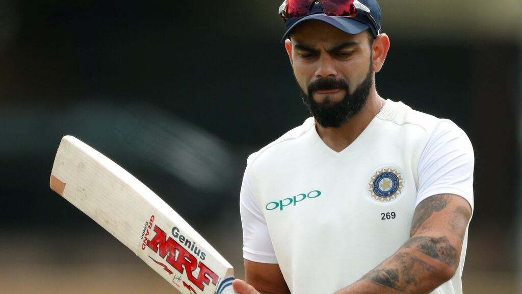 India’s Virat Kohli will lead the No 1 ranked team in the world for the opening Test against England at Edgbaston. Photograph: Andrew Boyers/Reuters