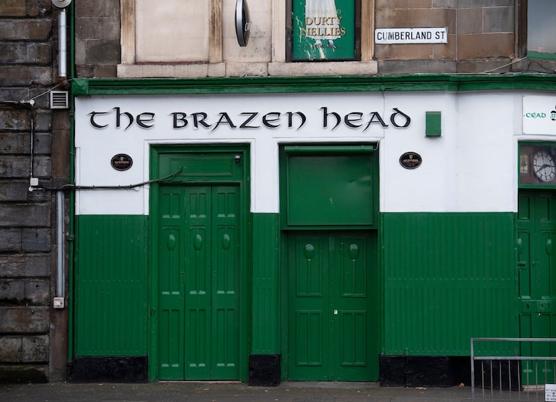 The Brazen Head: It would have to be on a shortlist of the friendliest pubs I’ve ever visited. Photograph: Craig Foy/ SNS Group via Getty Images