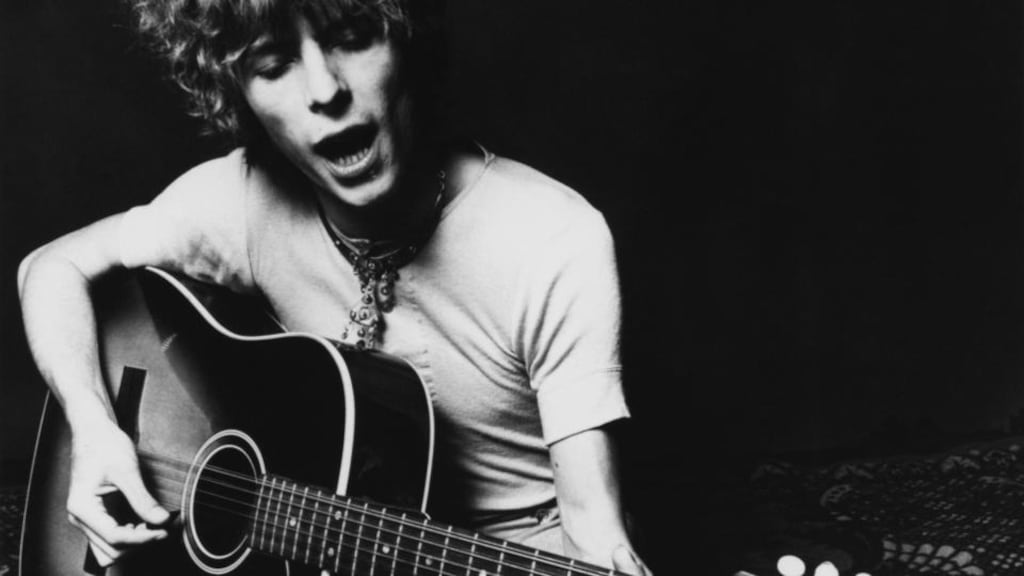 One of the David Bowie songs is described as “a beat poem about rabbits smuggling drugs, complete with in-character reminiscences of an aged German bunny”. Photograph: Michael Ochs Archives/Getty Images