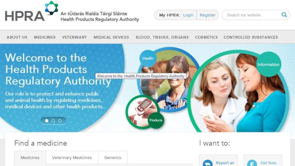 The Health Products Regulatory Authority (HPRA), formerly the Irish Medicines Board, advised that ViroPharma SPRL recall several batches of the Buccolam Oromucosal Solution products from pharmacies.